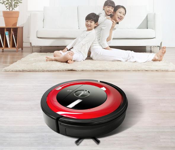 长了脚的扫地机器人亮相上海 能爬楼梯,扫完三层不用充电